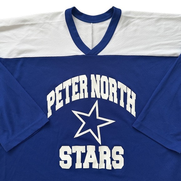 CCM Shirts Vintage Ccm Hockey Jersey Peter North Stars 1